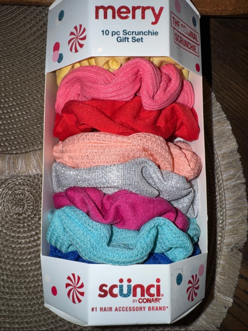 Kids 10-Pack Scrunchie Gift Set — Multicolor
